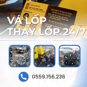 vá lốp thay lốp ô tô lưu động