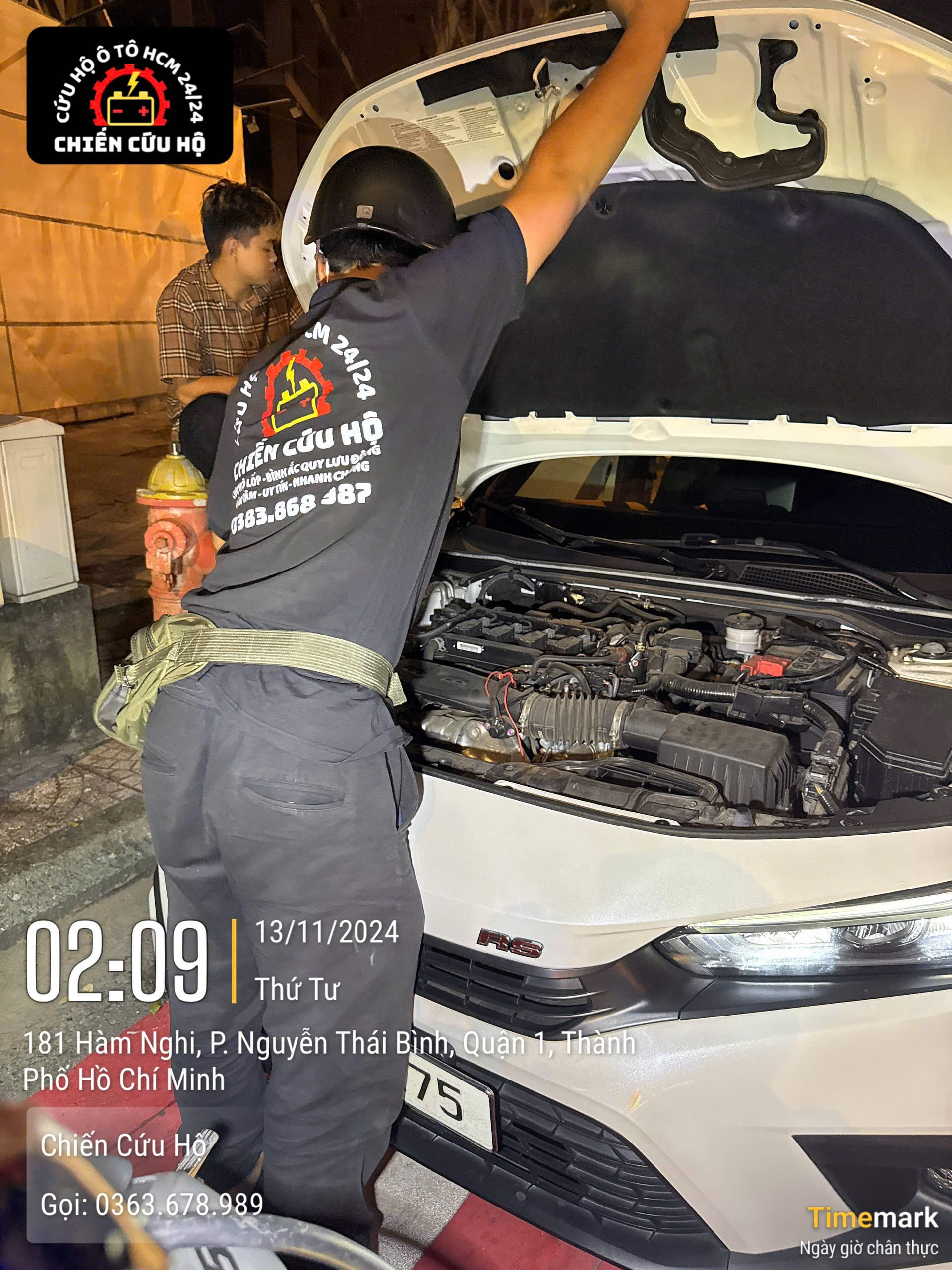 thay bình kích bình - chiến cứu hộ